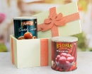 White Box Tin Sweets Gifts