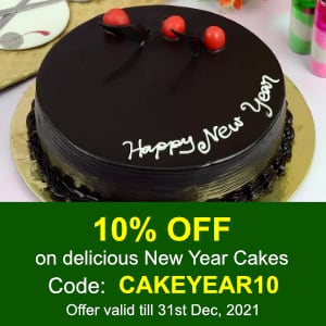 Deals | 10% Off on delicious New Year Cakes.