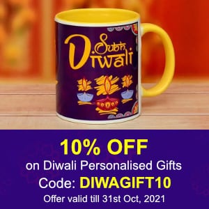 Deals | 10% Off on Diwali Personalised Gifts.