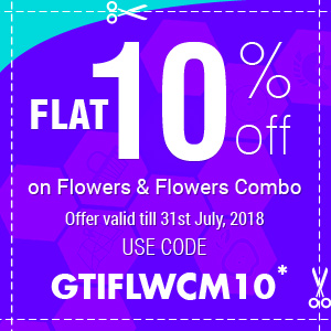 Deals | Get flat 10% off on Flowers & Flowers Combo