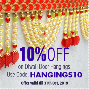 Deals | Get flat 10% off on Diwali Door Hangings