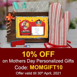 Deals | Flat 10% off on Mothers Day Personalized Gifts