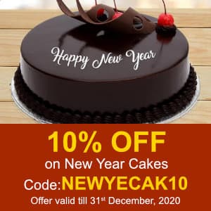 Deals | 10% off on New Year Cakes