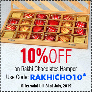 Deals | Get flat 10% off on Rakhi Chocolates Hamper