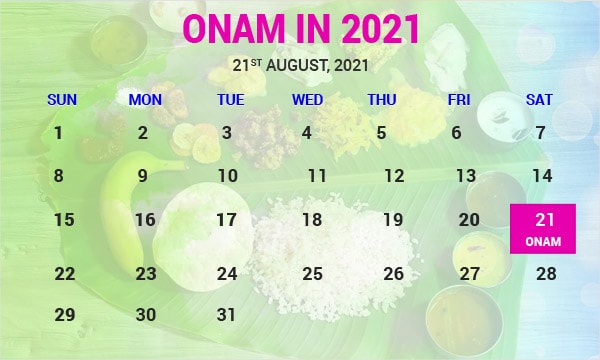 When Is Onam In 2021