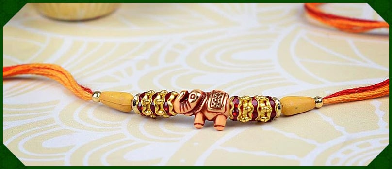 How simple Rakhi replaces jazzy designer Rakhis How simple Rakhi replaces jazzy designer Rakhis
