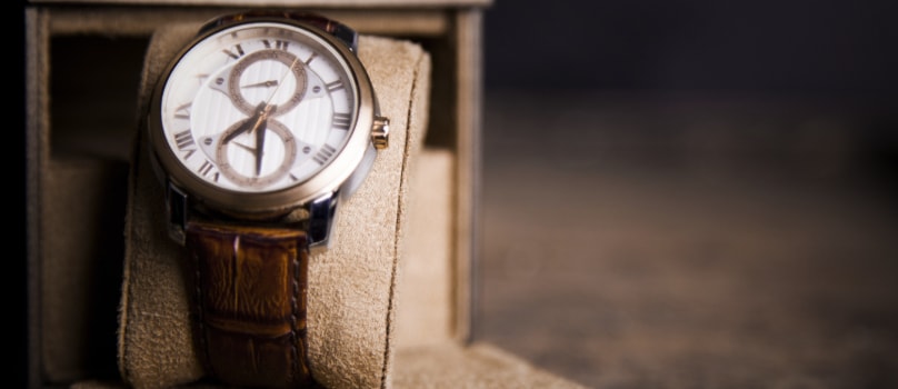 Double Dial Round Watch Double Dial Round Watch