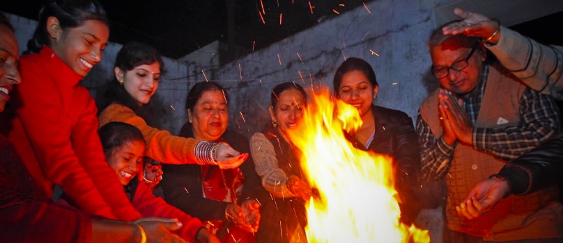 Family Time Lohri Celebrations Family Time Lohri Celebrations