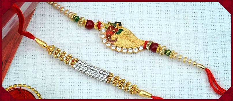 Rakhis with an Ethnic touch Rakhis with an Ethnic touch