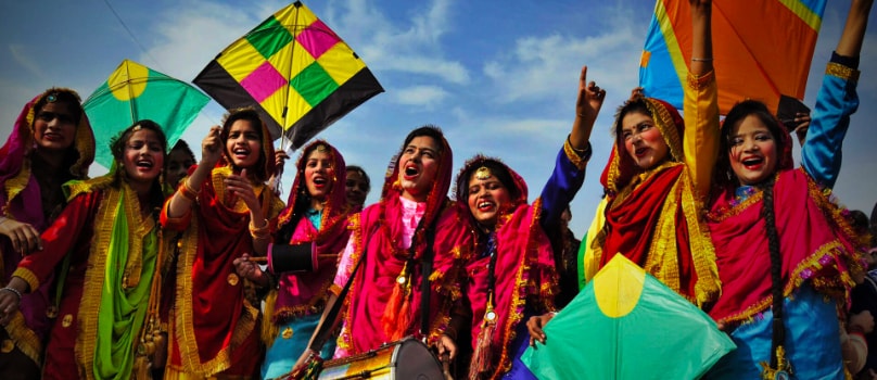 Kite Flying Lohri Celebrations Kite Flying Lohri Celebrations