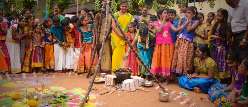 Pongal Customary Cooking Ceremony Pongal Customary Cooking Ceremony